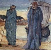 Sir Edward Coley Burne-Jones The Magic Circle Sweden oil painting artist
